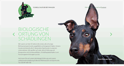 Desktop Screenshot of dogtracy.com